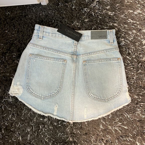 Carmar denim skirt NWT - Picture 2 of 2